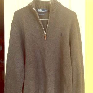 Men's polo sweater